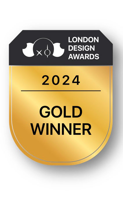 El proyecto ha sido reconocido con la Medalla de Oro en el certamen London Design Awards