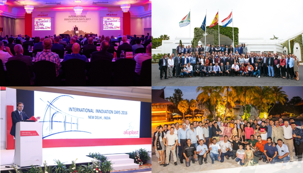 El encuentro Innovation Days, organizado por aluplast, se ha celebrado en pases como India, Malasia o Sudfrica