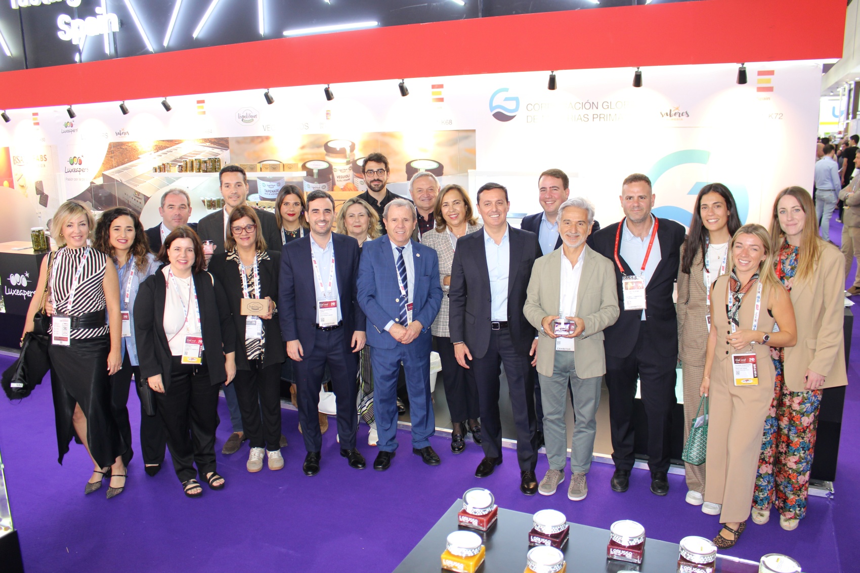 Foto de grupo en Gulfood