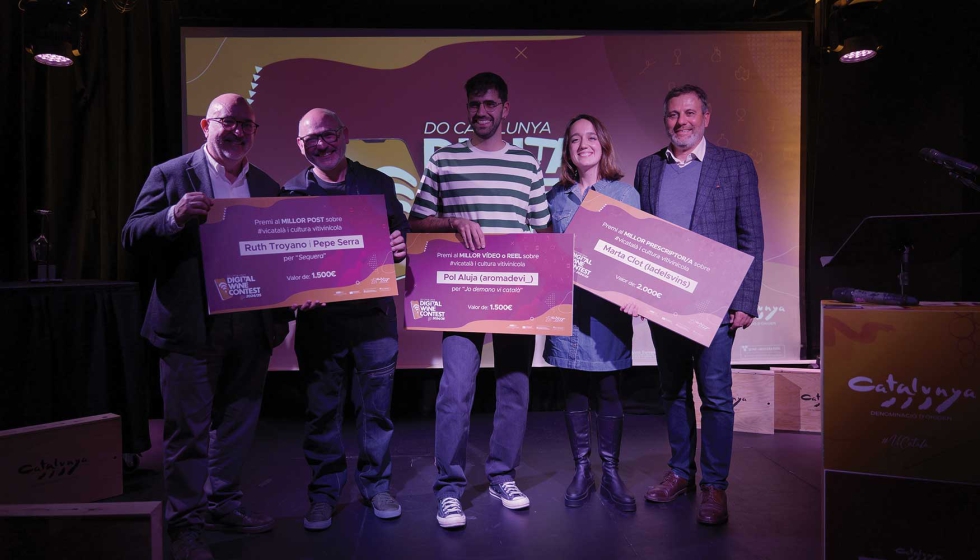 Foto de La DO Catalunya entrega sus premios a la comunicacin digital