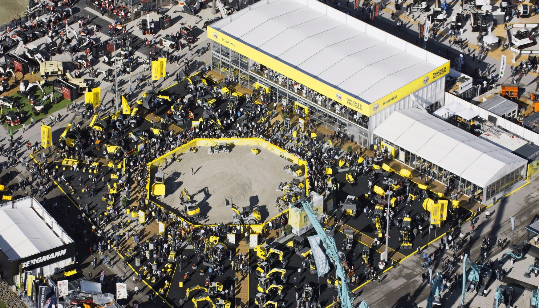 Stand de Wacker Neuson en Bauma 2022