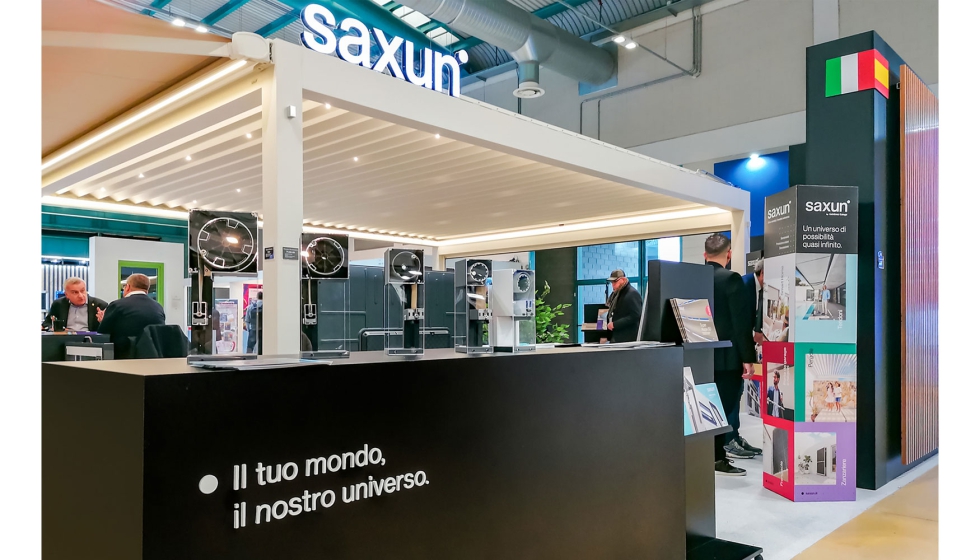 Las soluciones en proteccin solar de Saxun fueron protagonistas en CASEITALY EXPO