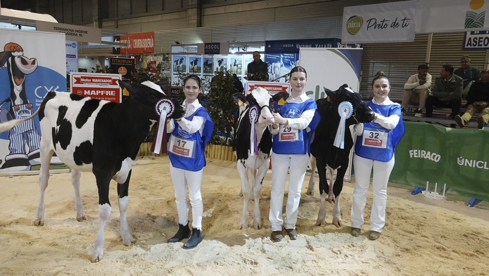 Ganadoras del XLII Concurso de Jvenes Manejadores