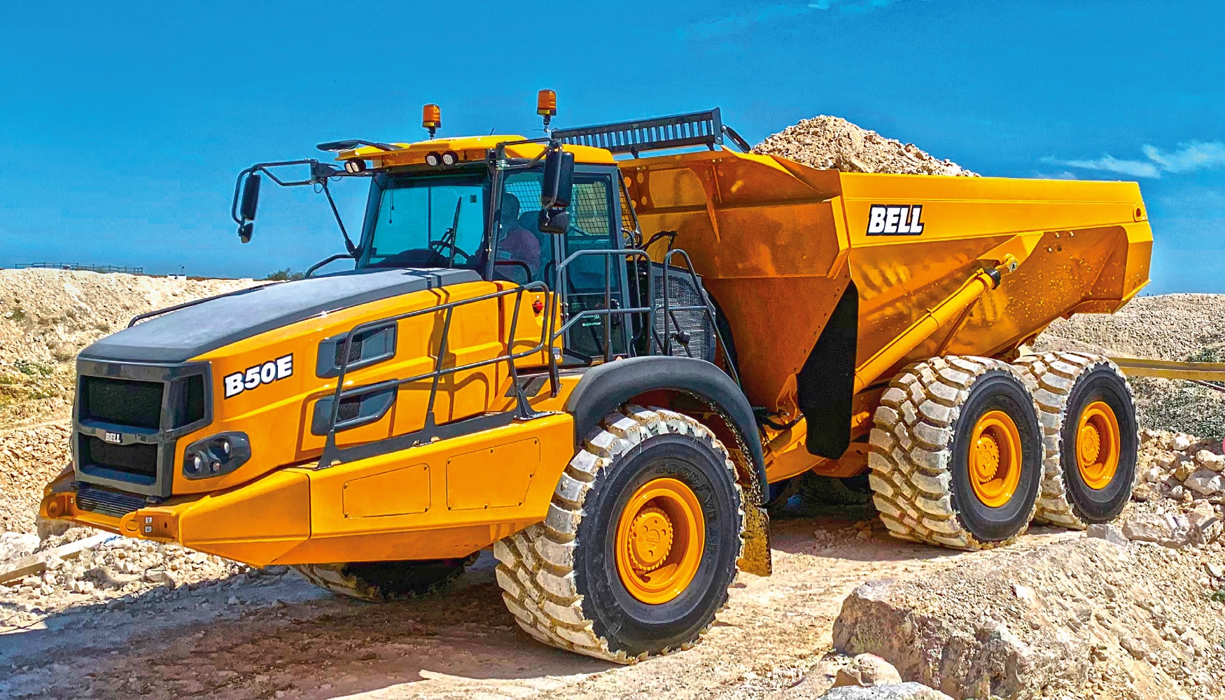 Dumper articulado Bell B50E