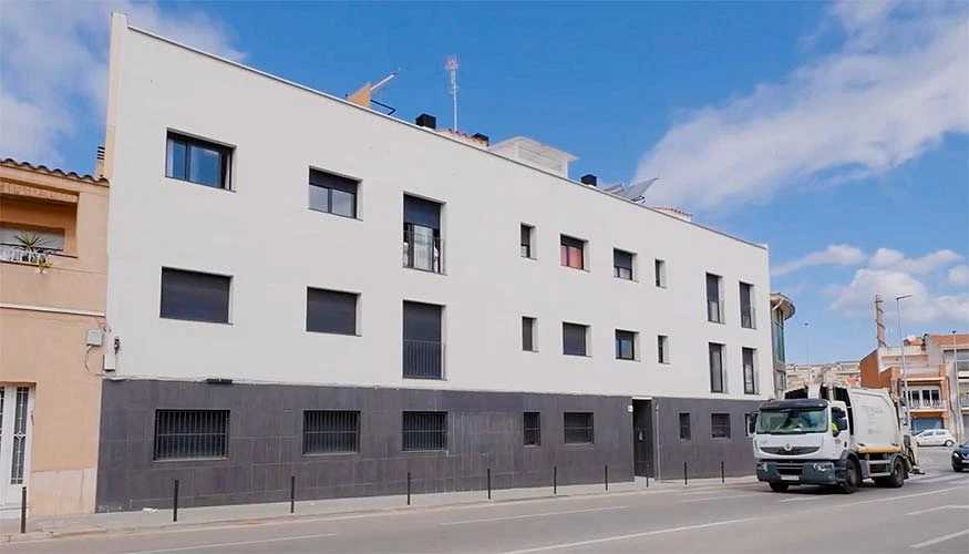 Edifcio antes do incio dos trabalhos de renovao