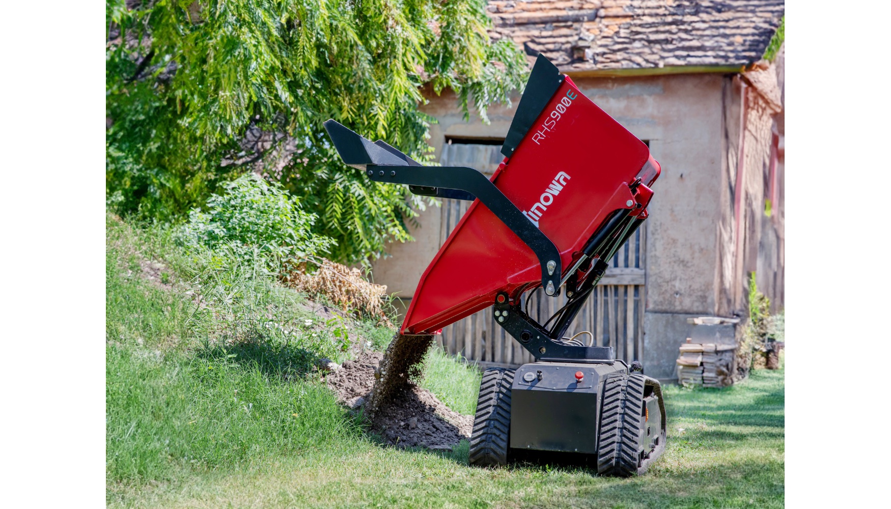 Minidumper elctrico controlado por radio RHS900E