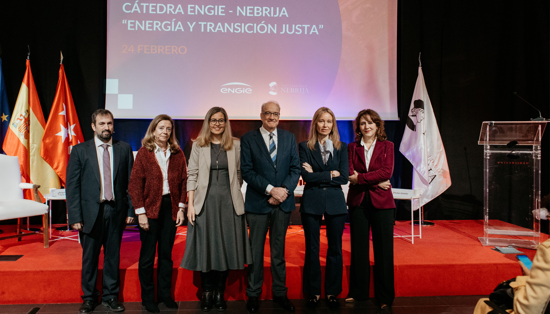 Acto de presentacin de la Ctedra Engie-Nebrija de Energa y Transicin Justa