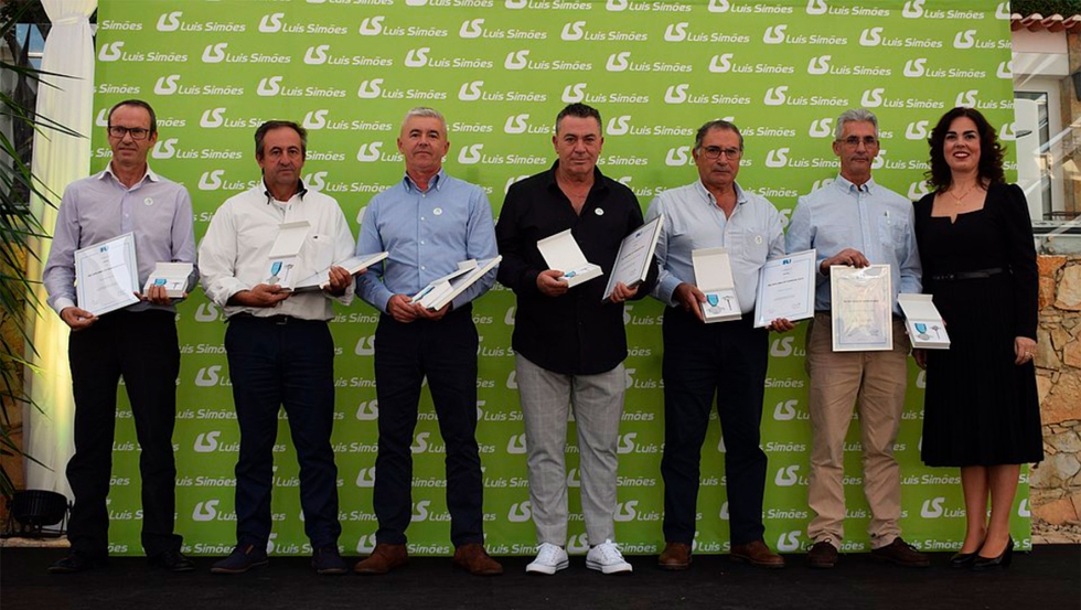 Foto de grupo de los premiados