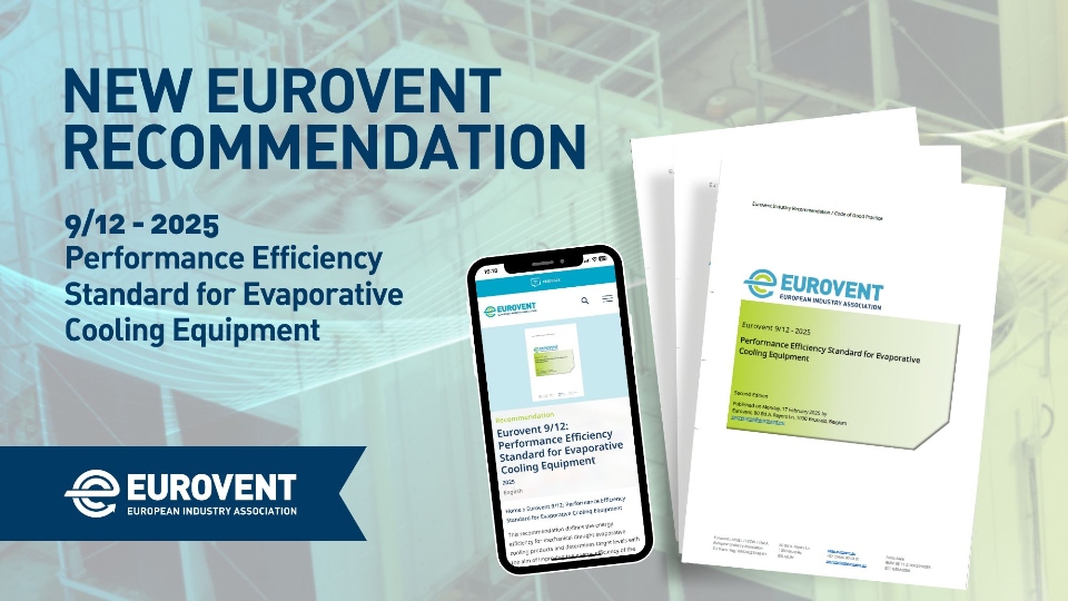 Foto de Eurovent divulga recomendao para equipamentos de arrefecimento por evaporao
