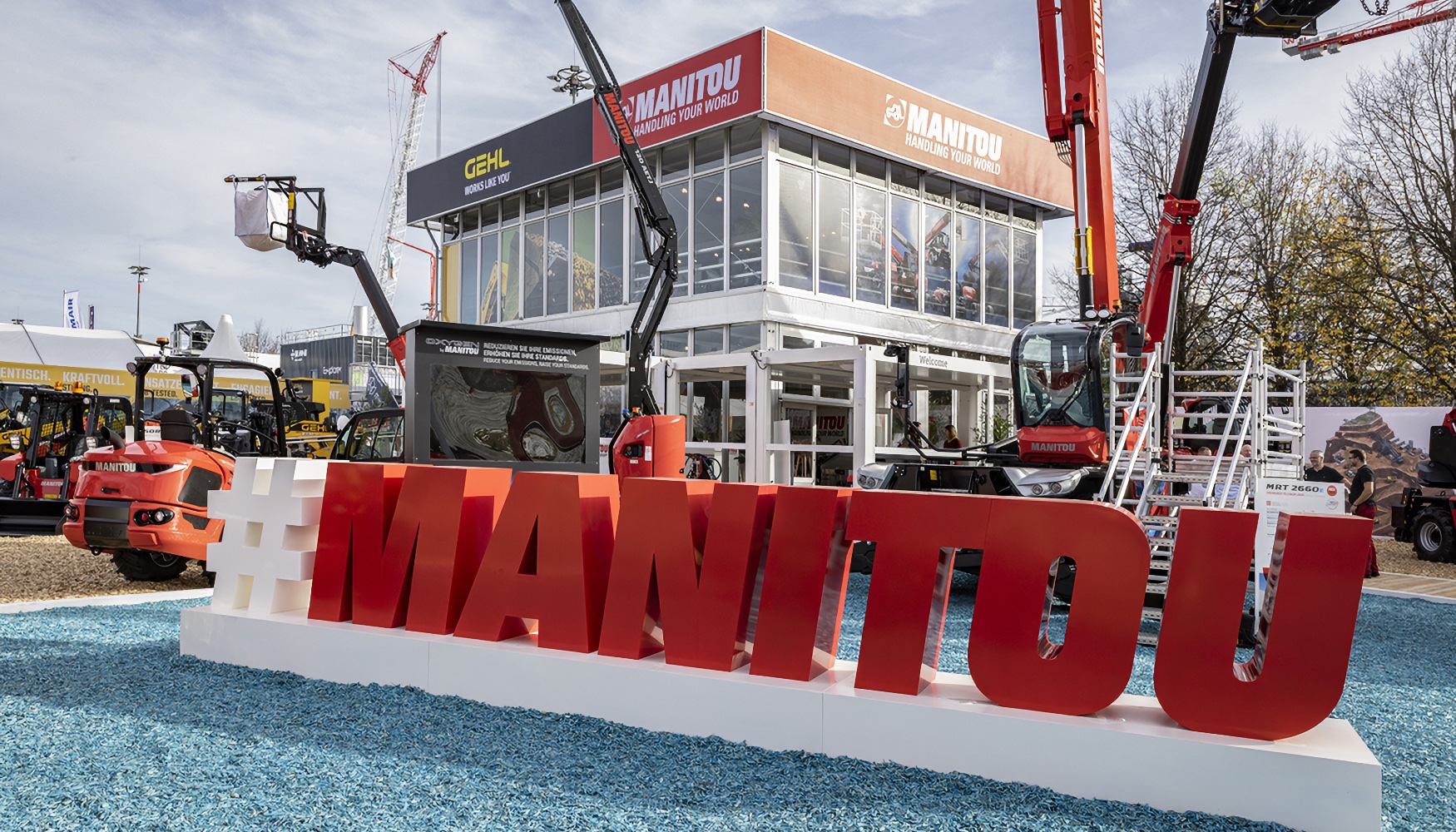 Stand de Manitou Group en Bauma 2025