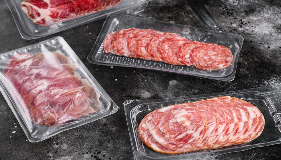 Imagem de uma embalagem de produtos fatiados. Foto: ITENE