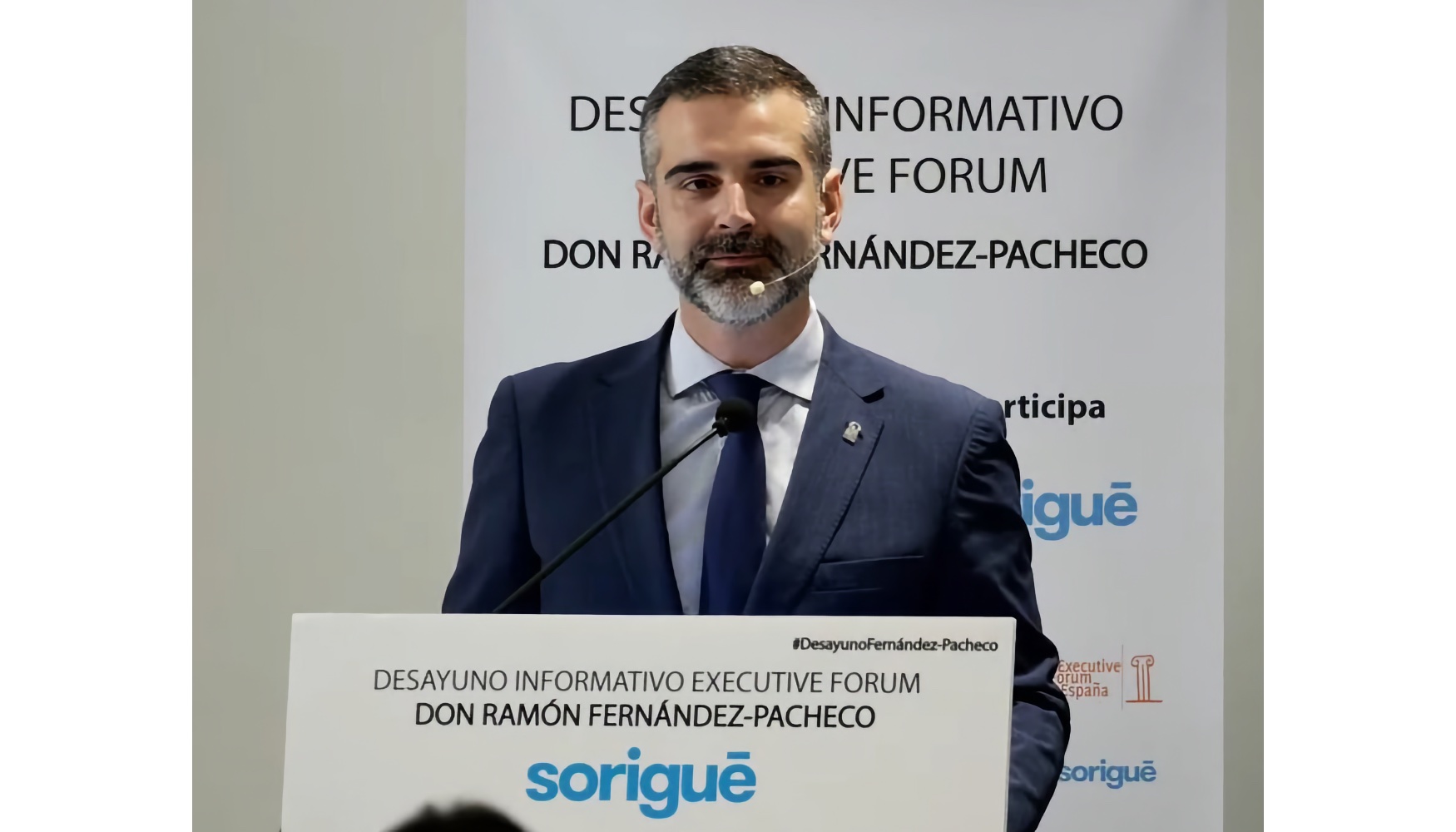 Ramn Fernndez-Pacheco, consejero de Agricultura, Pesca, Agua y Desarrollo Rural de la Junta de Andaluca