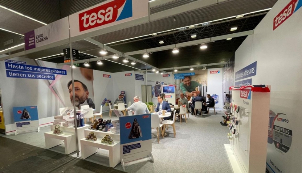 Stand de tesa tape en ExpoCadena 2025