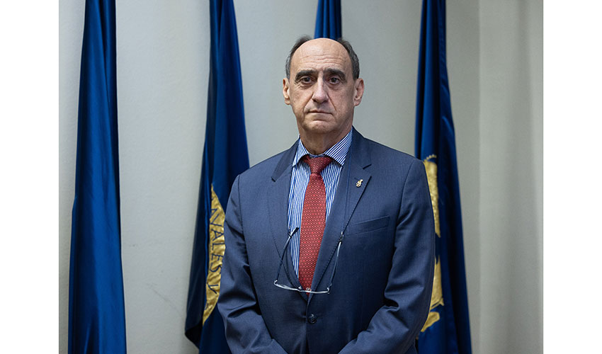 Juan Daz Cano, presidente de la Real Liga Naval Espaola