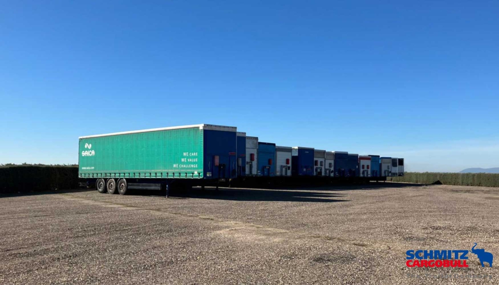 Apertura del cuarto centro de vehculos de ocasin de Schmitz Cargobull en Santa Cruz de Retamar (Toledo)