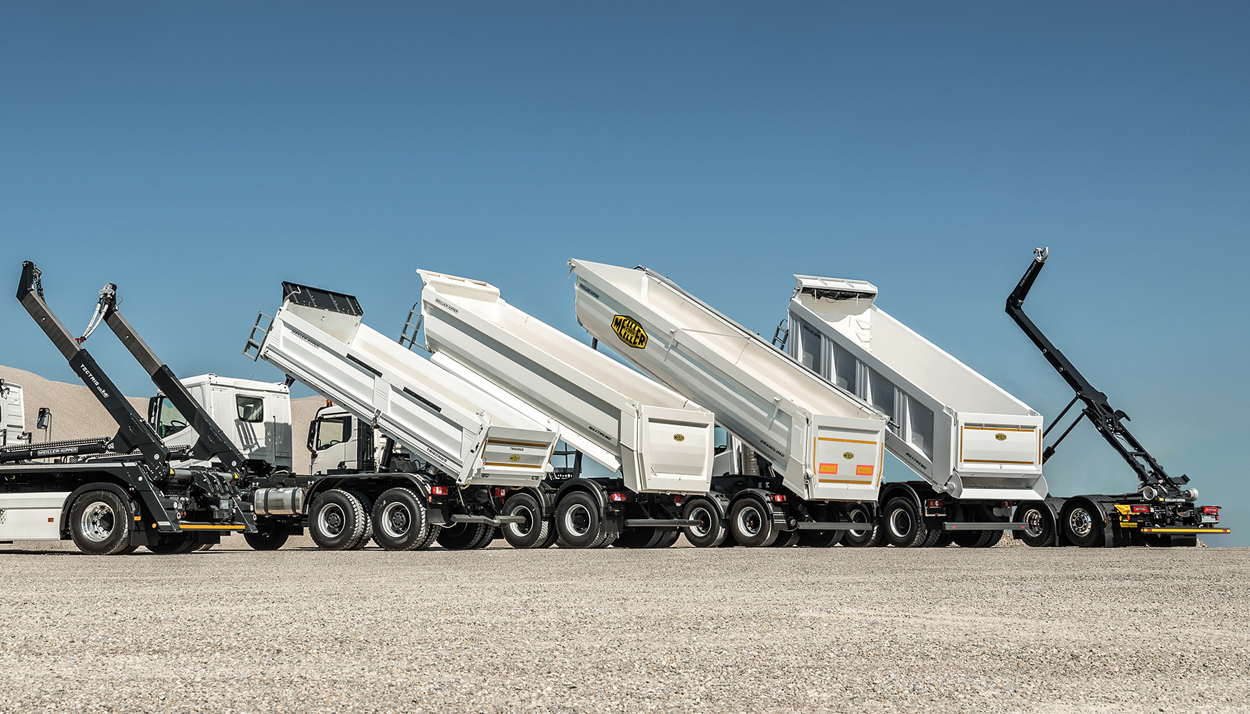 Toda la gama de Meiller estar representada en Bauma