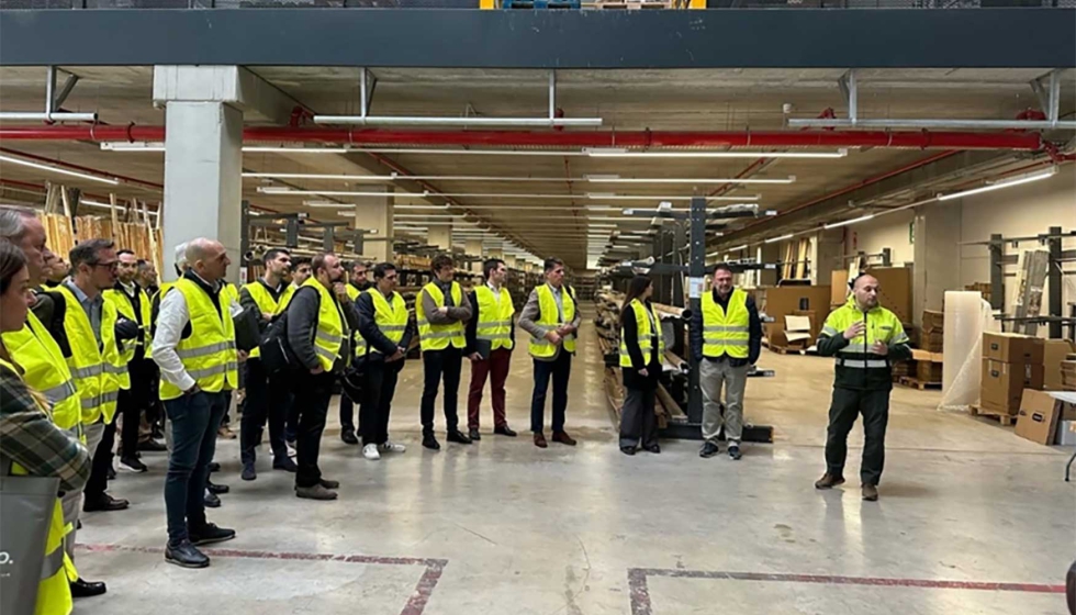 Visita de los socios de AFEB al las instalaciones de FesMs de Sant Feliu de Buixalleu (Girona)