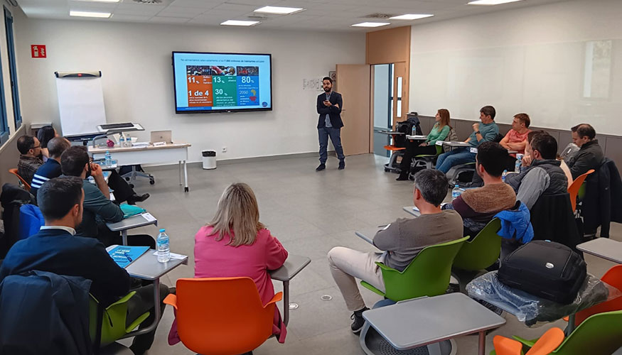 Un instante de la inauguracin de la segunda edicin de la Escuela de Desarrollo de Responsables de Equipo del Sector Rumiantes y Avicultura...