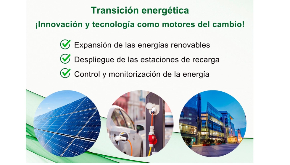 Foto de Transicin energtica en Espaa: fotovoltaica, movilidad elctrica y monitorizacin industrial