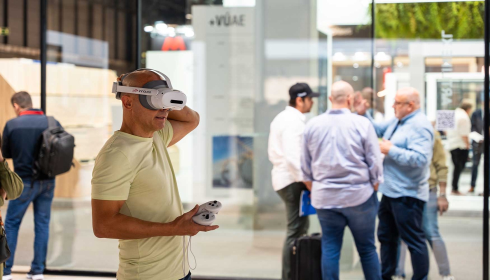 Na ltima edio da Veteco, os visitantes do stand da Technal puderam ver as possibilidades da sua ferramenta de realidade virtual...