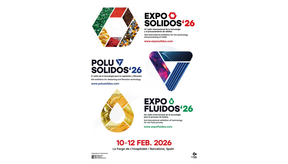 Foto de Exposlidos, Poluslidos y Expofluidos 2026 se aplazan al 10, 11 y 12 de febrero