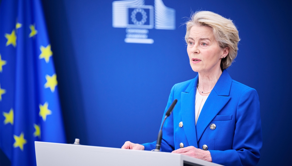 La presidenta de la Comisin, Ursula Von der Leyen