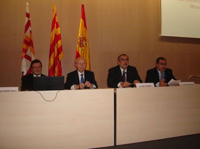 Juan Pedro Maza, Rafael Foguet, Pau Villria and Javier Gonzlez