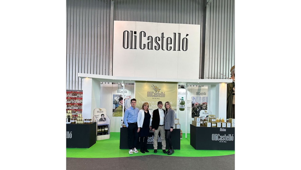 Familia Alsina Casanovas en la Feria del Aceite de Oliva Virgen Extra de Catalu�a