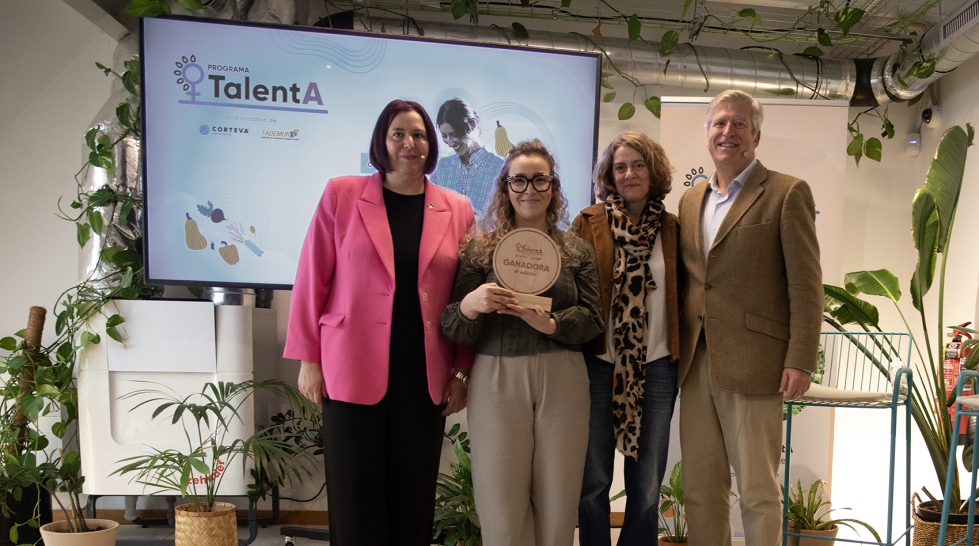 La ganadora este a�o fue Sandra de Blas con Natursnacks...