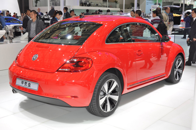 Presentacin del Escarabajo VW (2011) Shanghai Motorshow 2011 en Shanghai (PRC)