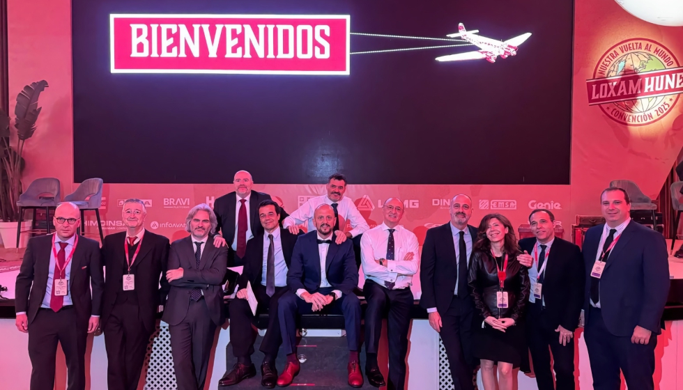 Os diretores da LoxamHune que intervieram na Conveno...