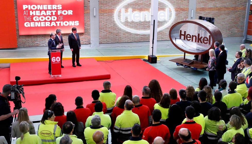 Visita del president del president Generalitat de Catalunya a Henkel