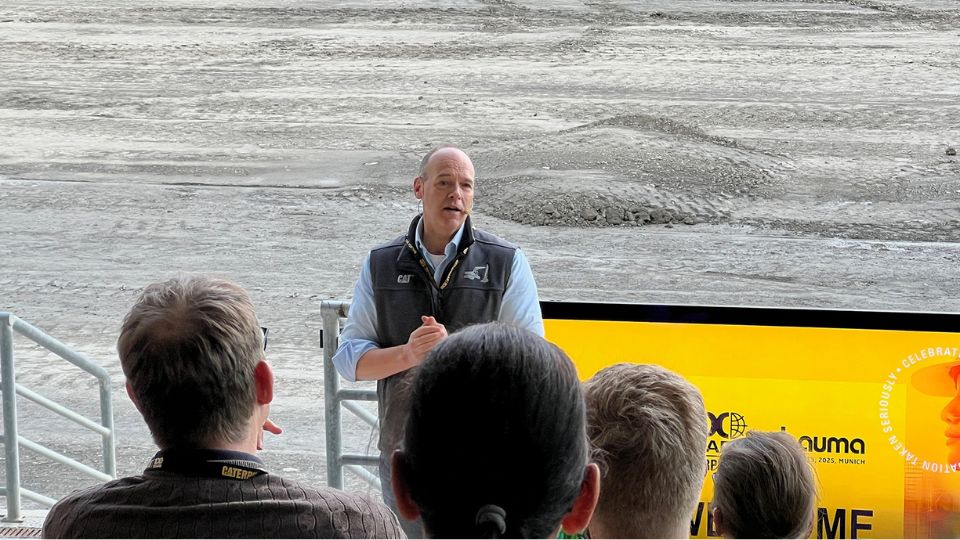 Corn Timmermans, vice-presidente de Vendas e Marketing da Caterpillar para a Europa, frica, Mdio Oriente e CEI