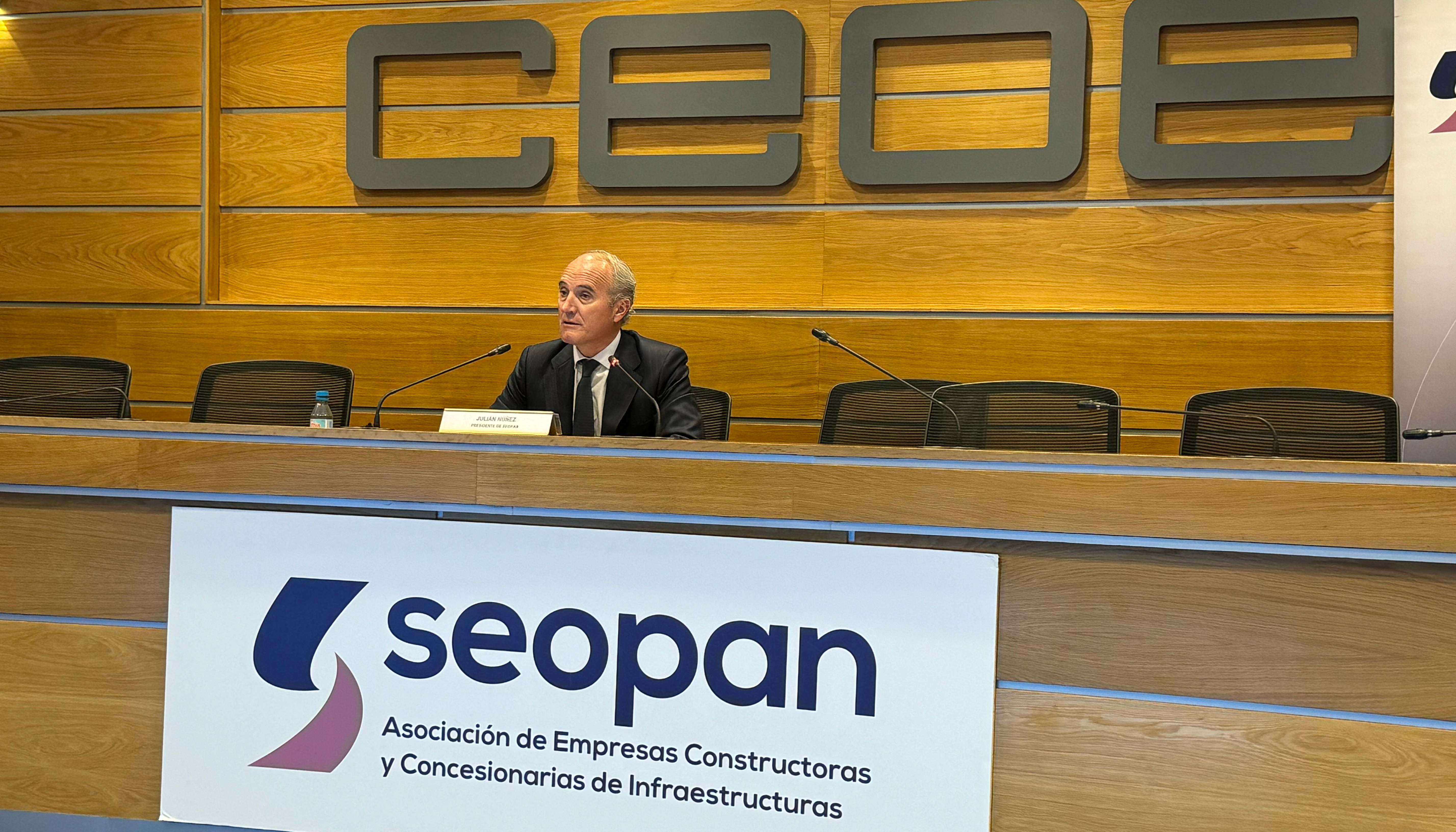 Julin Nez, presidente de Seopan