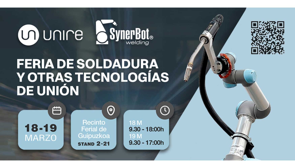 SynerBot vuelve a estar presente en la prxima edicin de la feria Unire 2025