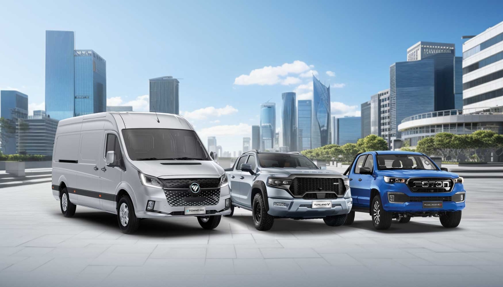 Los tres modelos de Foton