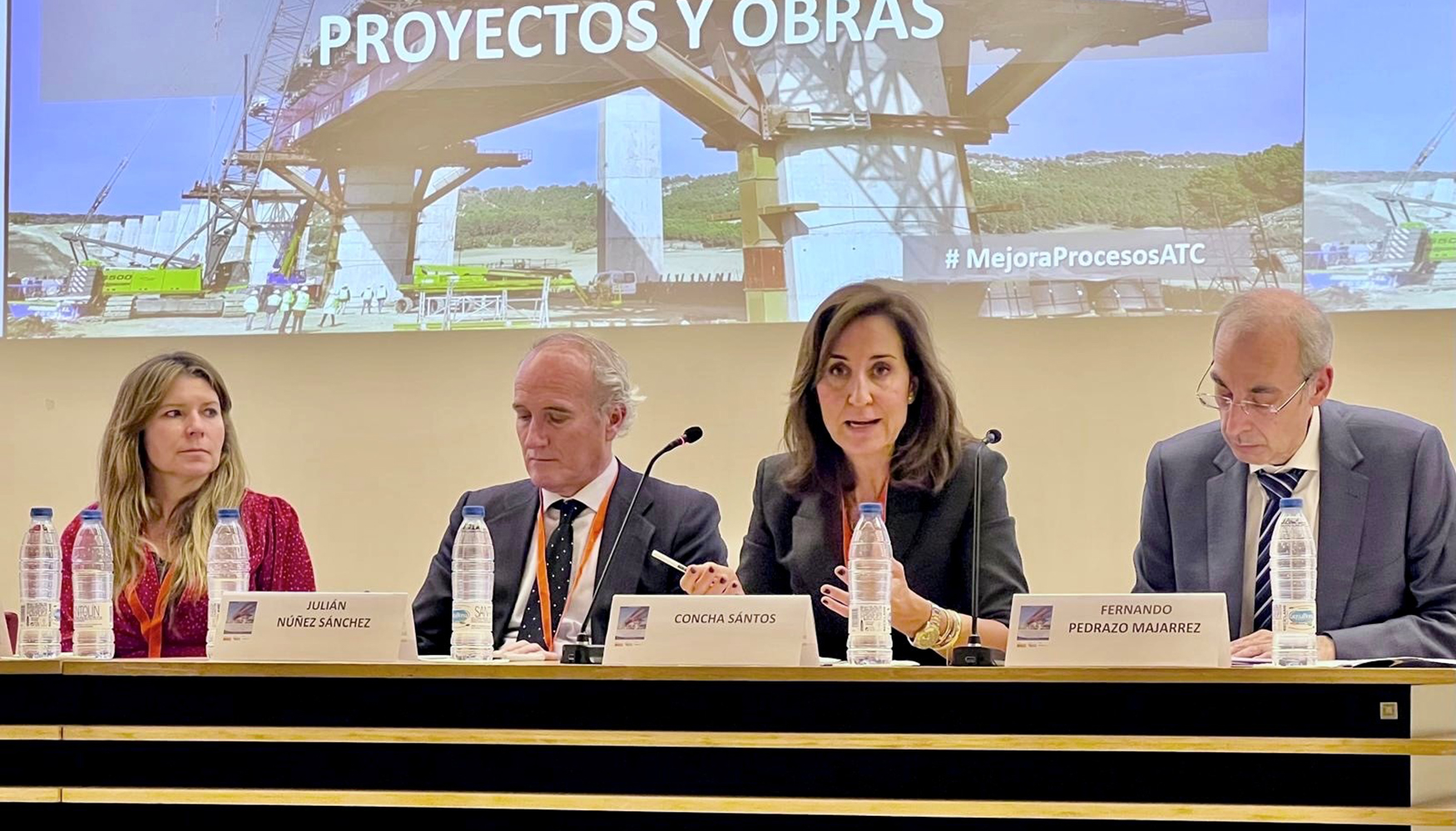 Intervenci�n de Concha Santos, presidenta de Anci, durante la jornada