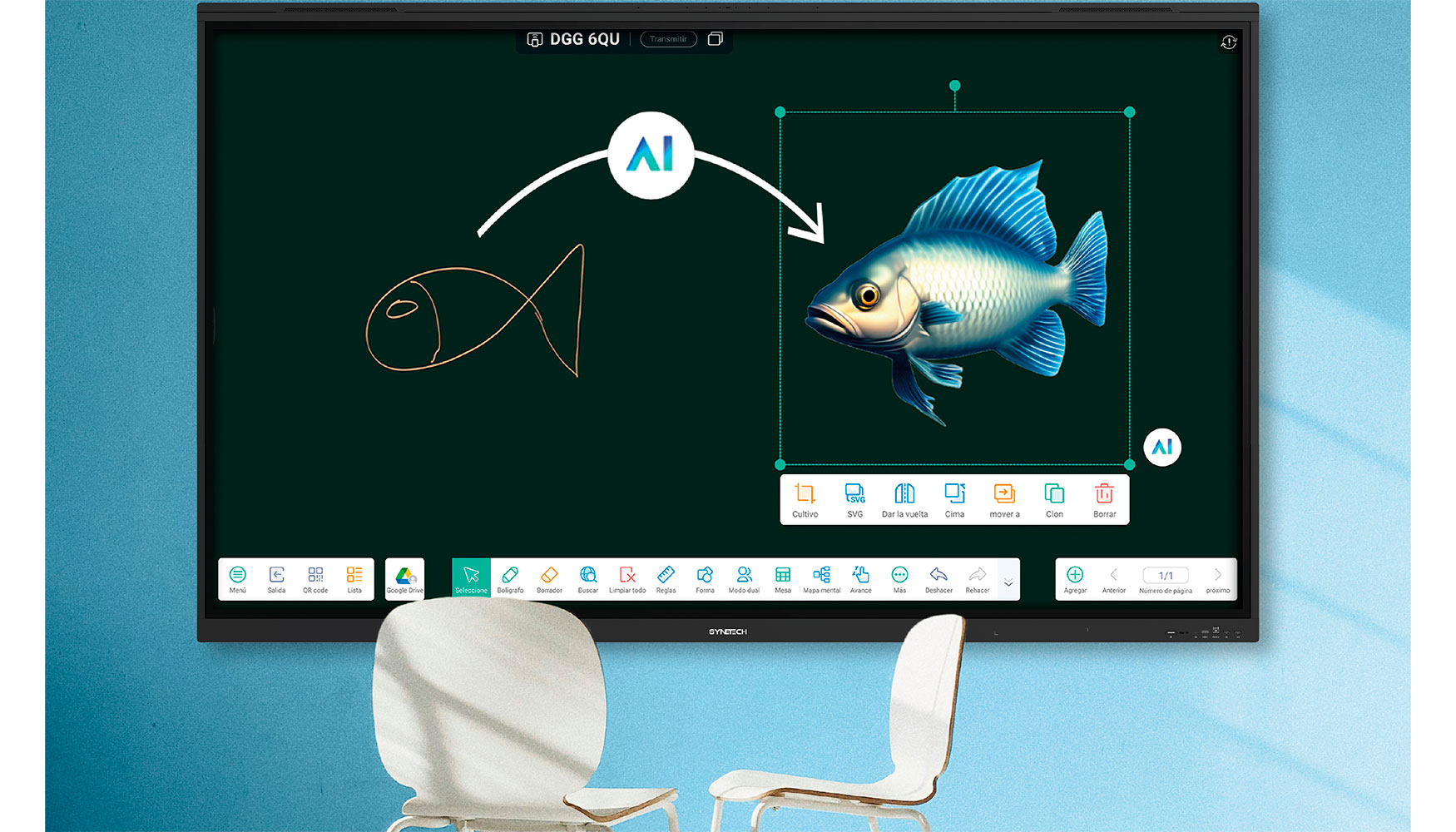 IA Generativa, Pantalla Interactiva Taurus, Synetech