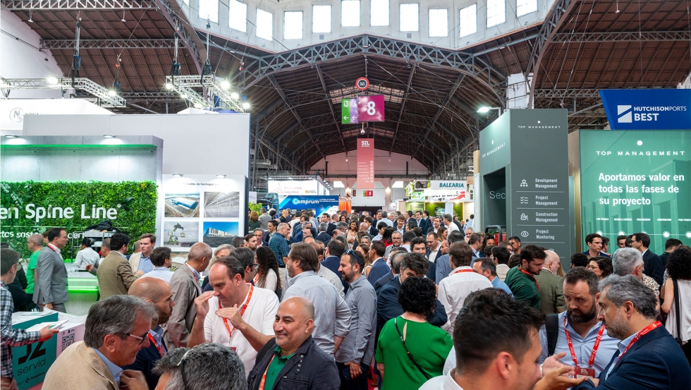 Panormica de un pasillo de la feria el ao pasado