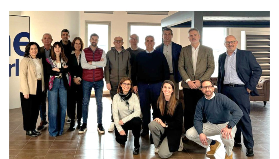 Representantes de las empresas asociadas en AESSO en la asamblea anual de la asociacin