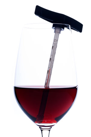 En vinos, las tintas termocrmicas indican el momento ms adecuado para su consumo