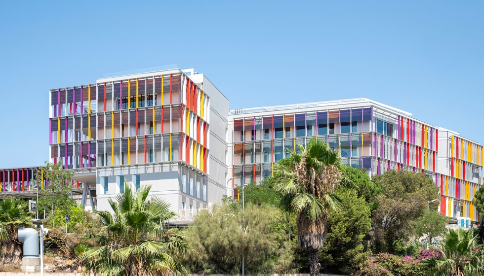 Vista general de la ampliacin del Sant Joan de Du Pediatric Cancer Center de Barcelona