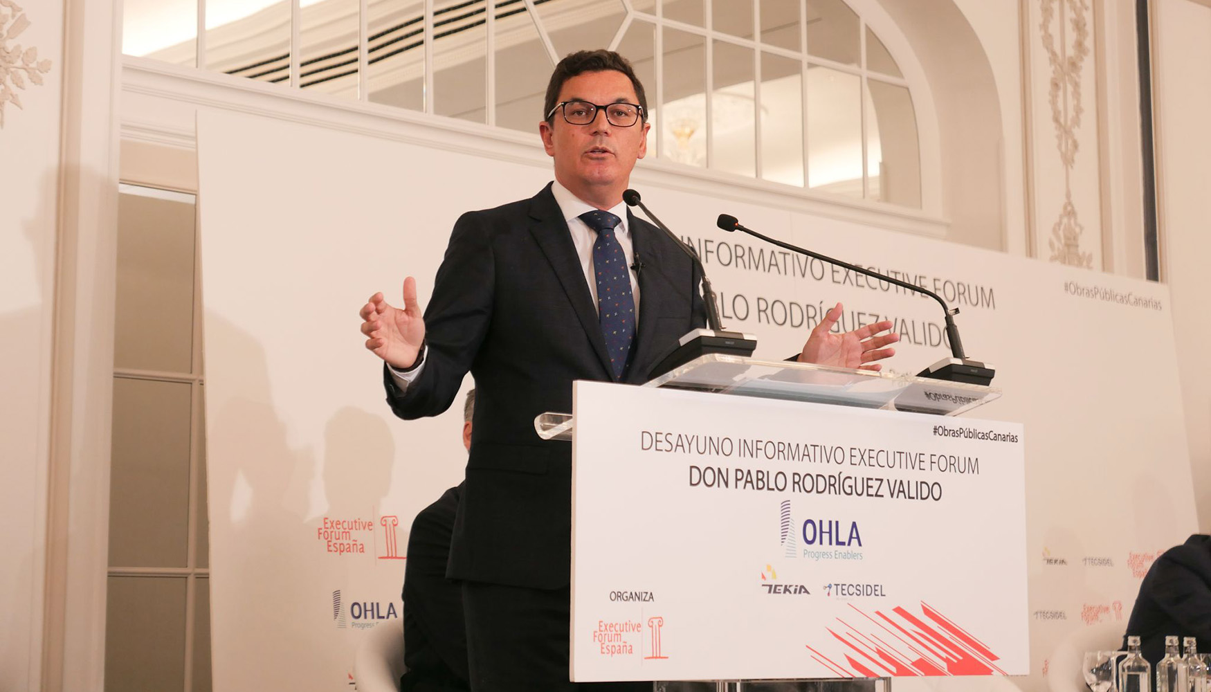 Pablo Rpdríguez, consejero de Obras Públicas, Vivienda y Movilidad del Gobierno de Canarias Pablo Rpdríguez, consejero de Obras Públicas, Vivienda y Movilidad del Gobierno de Canarias