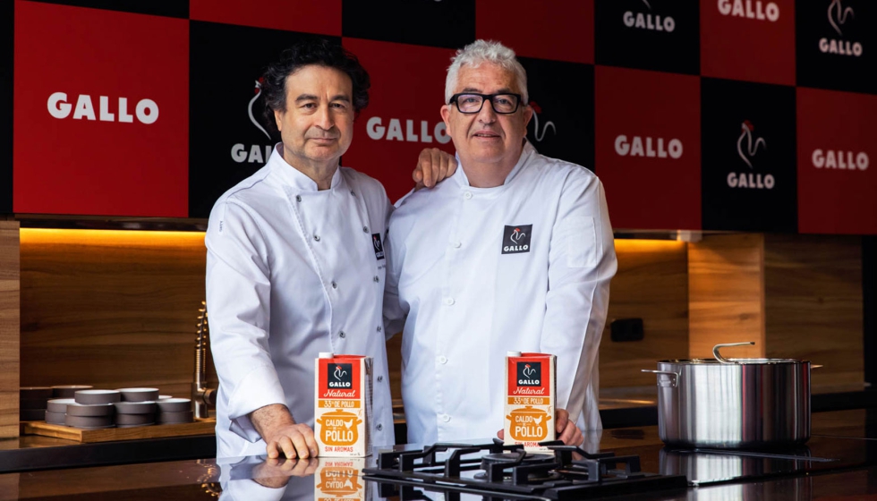 Los chefs Pepe Rodrguez y Pep Casadevall, imagen de Grupo Gallo