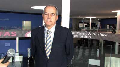 Vicente Mateu, presidente de Equiplast durante la entrevista para Interempresas Televisin