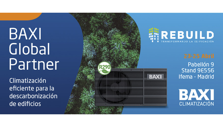 Baxi estar� presente en Rebuild 2025