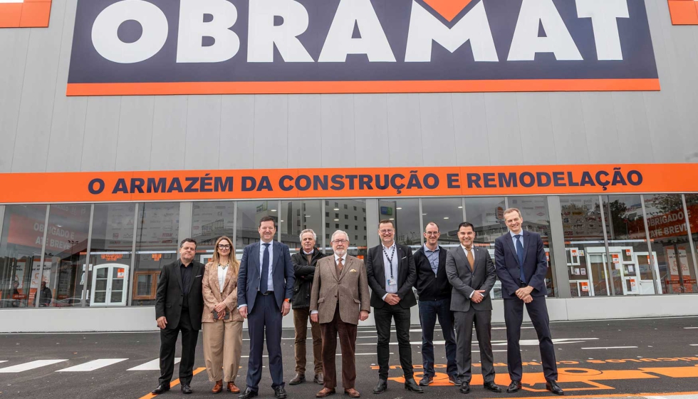 Cerimnia de abertura com as autoridades, da esquerda para a direita...