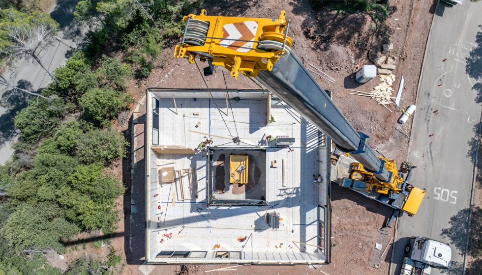 Proyecto reciente de Arquima realizado con entramado ligero de madera y CLT