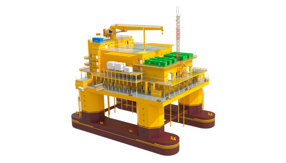 La subestaci�n flotante ─que se est� desarrollando gracias a este proyecto─ permitir� que la producci�n el�ctrica procedente de...