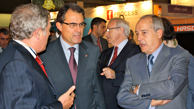 El presidente de la Generalitat de Catalunya, Artur Mas, inaugur el encuentro